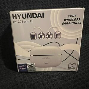 NIB Hyundai HY-C03 True Wireless Earphones - White